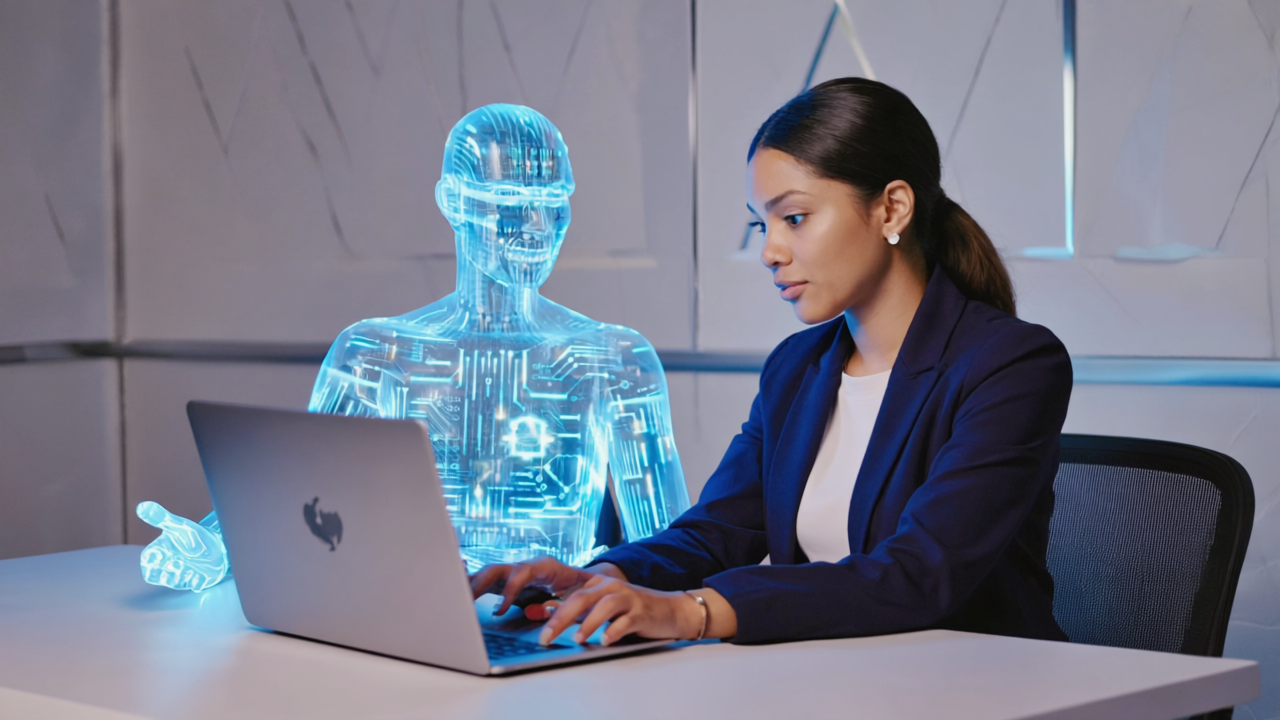 AI agent helping customers with automated support and intelligent assistance